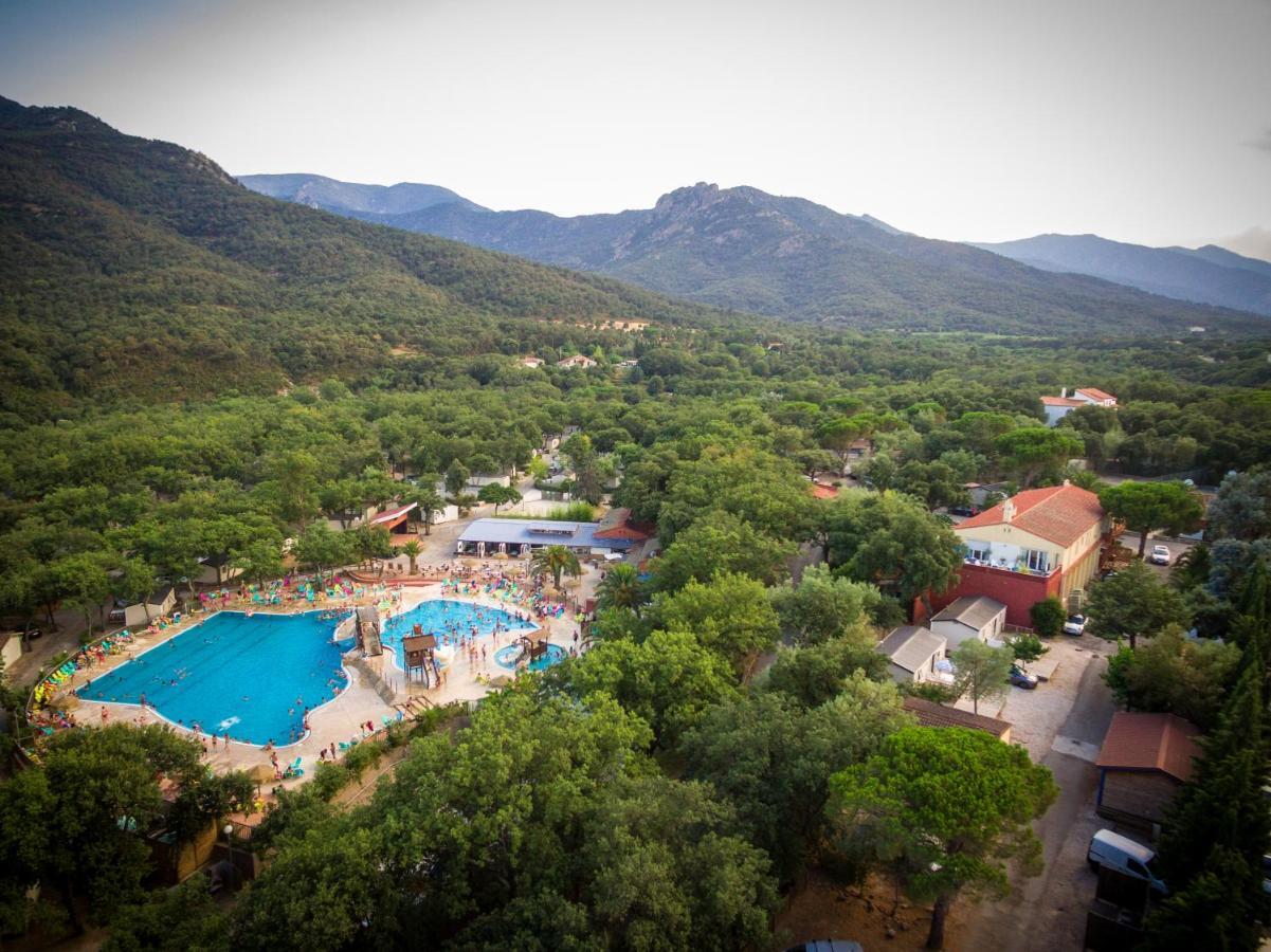 Hotel Camping Le Bois Fleuri Argelès-sur-Mer Exterior foto